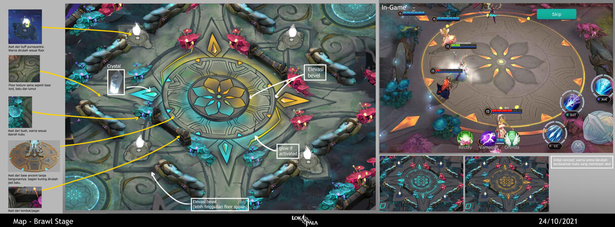 Environment Design - Brawl Map for Lokapala (Anantarupa Studio)