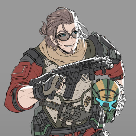 Illustration - Titanfall Bonnivier for Into Reality (Bonnito) Project