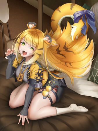 Ju Fufu from Zenless Zone Zero (Fanart)